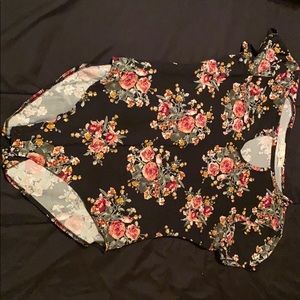 Floral bodysuit